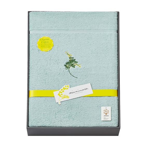 ミアミモザ オーガニックコットン タオルケット  MM41505GR