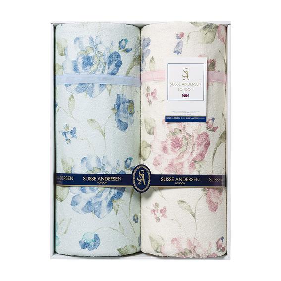 スッセアンデルセン 衿付ツーウェイコットンケット2枚セット  SA1043