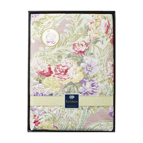 ダウン50%入り 日本製ダウンケット ピンク BUF-1153-P