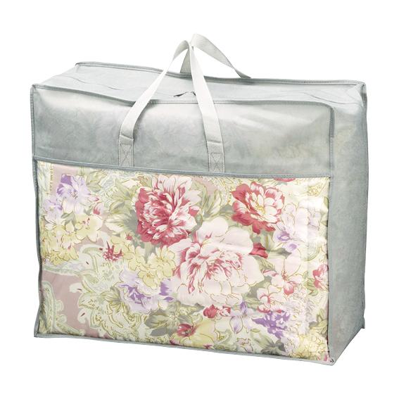 ダウン50%入り 日本製羽毛合掛け布団 ピンク BUF-1253-P