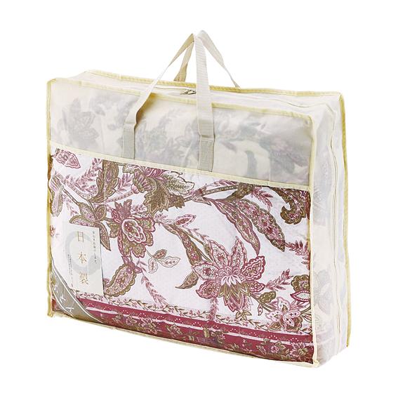 羽毛85%入り 日本製ダウンケット ピンク NUF-2725-P