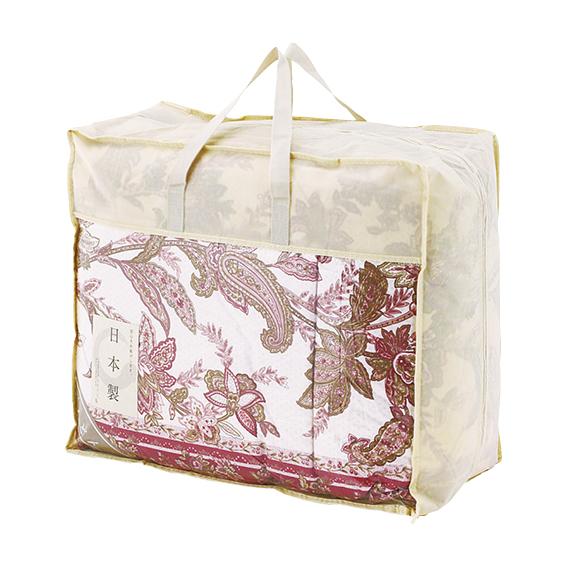 羽毛85%入り 日本製羽毛ふとん ピンク NUF-2750-P