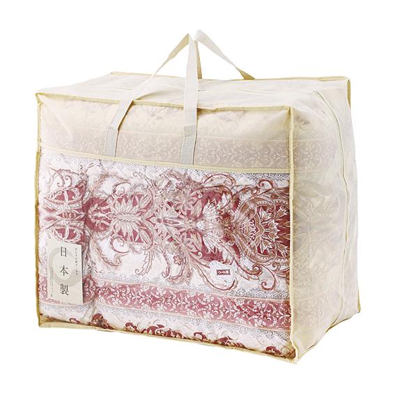 日本製 ウール50%入り掛け布団 ピンク BW-2019-P