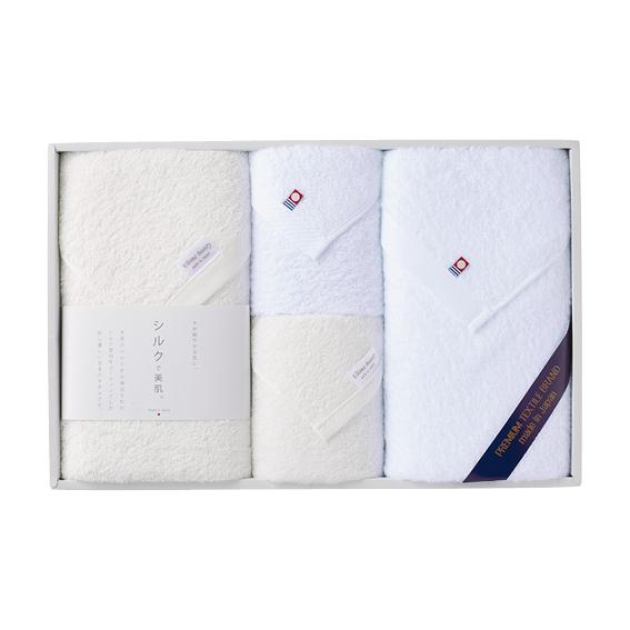 シルク&amp;起毛 プレミアム タオルセット  SK-8001