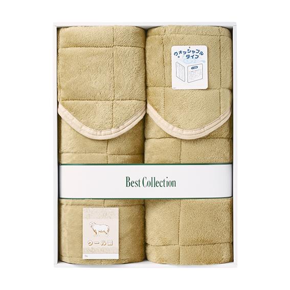 ウール30%入り 洗えるふわふわあったか敷パッド2枚セット  SP-1055