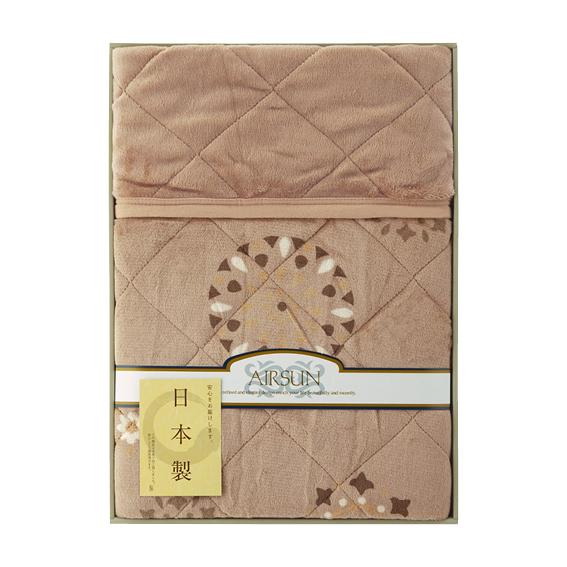 吸湿発熱わた入り 国産やわらかタッチ毛布ふとん  SV-4080