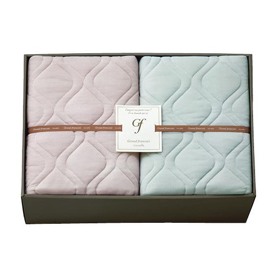 グランフランセヌーベル クール接触冷感敷パッド2枚セット  GFN4108