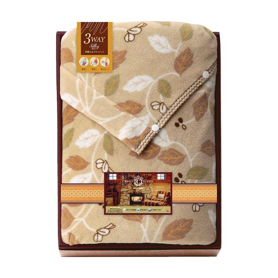 CROSS ROAD 3WAY ブランケット  2430