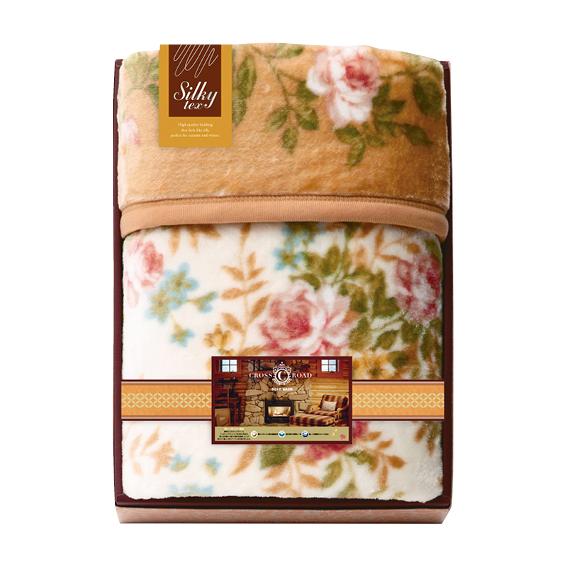 CROSS ROAD 厚手のゆったり マルチ毛布  2440