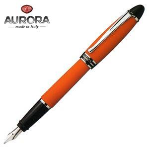 万年筆 名入れ アウロラ イプシロン・サテン 万年筆 オレンジ B10-O