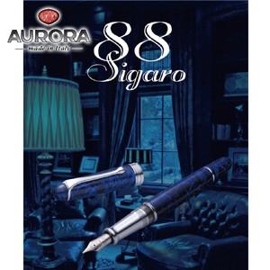 万年筆 名入れ アウロラ 限定生産品 88 SIGARO BLUE シガロ・ブルー 万年筆 883-...