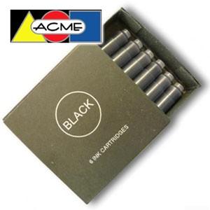 万年筆 インク アクメスタジオ CARTRIDGES 6Packシリーズ カートリッジインク リフィ...
