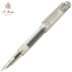 万年筆 エルバン カートリッジインク用 万年筆 スケルトン hb-pen06