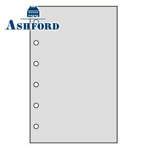 リフィル ミニサイズ アシュフォード ミニ6穴サイズ用リフィール クリアポケット 5個セット 006...