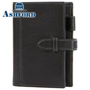 アシュフォード シルフ MINI6 11mm ネイビー システム手帳 ミニ6