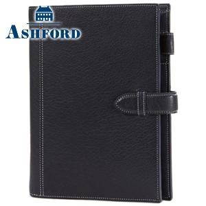 システム手帳 A5 革 アシュフォード 名入れ無料 ディープ A5サイズ 19