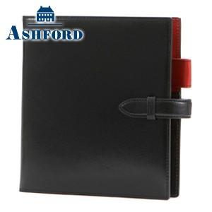 HB×WA5 アシュフォード 名入れ無料 マイミクスチュア HB×WA5 15ミリ 手帳 ブラック ...