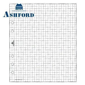 HB×WA5 アシュフォード ニューリフィール HB×WA5サイズ レポートパッド5ミリ方眼 40枚...