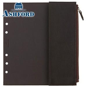 HB×WA5 アシュフォード HB×WA5 or バイブルサイズ アダプターポーチリフィル ブラウン...