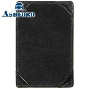 メモカバー 革 アシュフォード ルガード Sサイズ ジョッター ブラック 8252-011