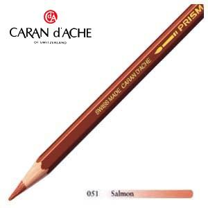 色鉛筆 水彩 カランダッシュ アーティストライン プリズマロ 水溶性色鉛筆 単色 サーモン 12個セ...