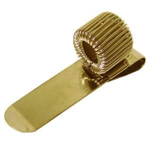 ペンホルダー 銀座吉田 スプリング ペンクリップ 1穴ホルダー 10個セット ゴールド penhld...