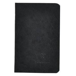 ノート 横罫 クレールフォンティーヌ ナチュラル ホチキス留めノート 横罫 5セット ブラック cf...