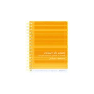 メモ A6 キョクトウ・アソシエイツ メモパッド A6判 6ミリ罫 マポッシュ Wリングメモ オレン...