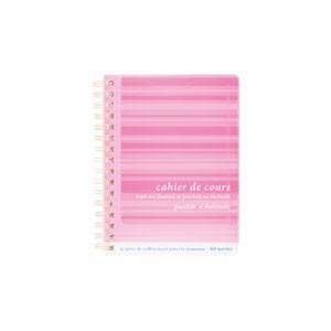 メモ A6 キョクトウ・アソシエイツ メモパッド A6判 6ミリ罫 マポッシュ Wリングメモ ピンク...