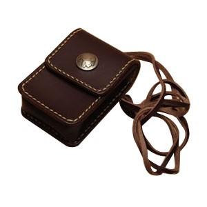 タバコケース 革 名入れ ケイシーズ（KCs） プレーン ブラウン タバコケース ハンド ステッチ ...