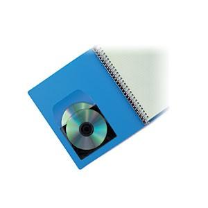 フォルダー カール事務器 CDポケット マット付き 10枚入り CL-92