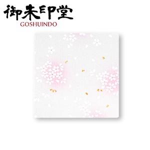 朱印帳 蛇腹 御朱印堂 即納 名入れができる御朱印帳　Vol.1　花柄シリーズ　ミニサイズ　さくら　...