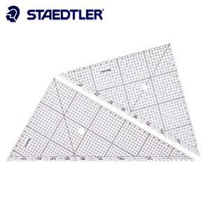 製図用品 方眼 ステッドラー レイアウト用 方眼三角定規 30センチ 966-30