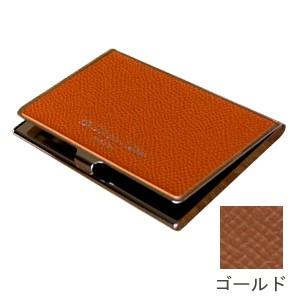 カードケース メンズ 革 名入れ スリップオン Noblessa NC シリーズ ブラスカードケース...