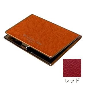 カードケース レディース 革 名入れ スリップオン Noblessa NC シリーズ ブラスカードケ...