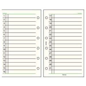 リフィル ポケットサイズ ダヴィンチ システム手帳 リフィル ポケットサイズ スケジュール フリー ...