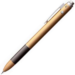 高級 マルチペン 名入れ トンボ鉛筆 ZOOM L102 多機能ペン シャンパンゴールド SB-TZ...