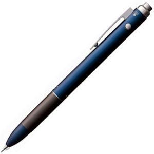 高級 マルチペン 名入れ トンボ鉛筆 ZOOM L102 多機能ペン ネイビー SB-TZLA44