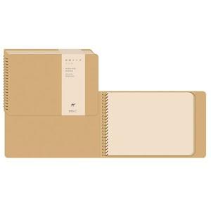 ノート B6 デザインフィル ミドリ スパイラルリングノート B6無罫 砂漠ラクダ柄 5冊セット N...