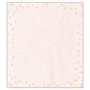 色紙 デザインフィル ミドリ レター&amp;ギフト カラー色紙 小花柄 10個セット ピンク No. 33...