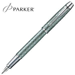 万年筆 パーカー IM プレミアム メタリックストライプ コレクション 万年筆 エメラルドパールCT...
