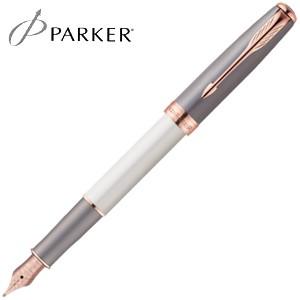 万年筆 名入れ パーカー ソネット グレイトエクスペクテーション 万年筆 パール&amp;グレイ No. 1...