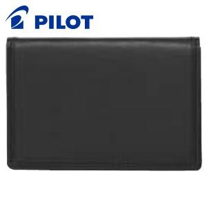 パスケース メンズ 革 名入れ パイロット トレンダーレザー08 WA ダブル パス入れ ブラック ...