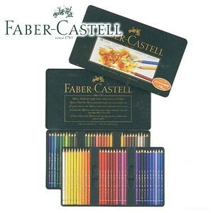 ファーバーカステル 色鉛筆 油性 60色（缶入） ポリクロモス 110060