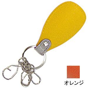 キーホルダー 革 ブリットハウス RIFUTEN キーリング オレンジ CE-6020OR