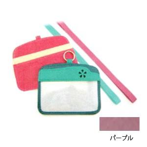 ＩＤカードケース 革 ブリットハウス フィオーレシリーズ パープル・シルバー IDケース fio-2...
