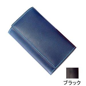 キーホルダー 革 名入れ ブリットハウス トスカーナ メンズ革小物 ブラック キーケース TB-70...