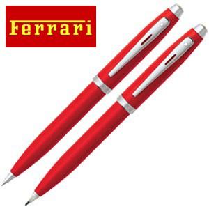 フェラーリ Ferrari 100 F9501 ロッソコルサ ニッケルプレートトリム ボールペン・ペ...