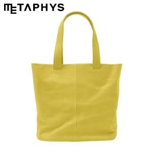 トートバッグ 革 メタフィス セバンズ トートバッグL イエロー 84042-YE