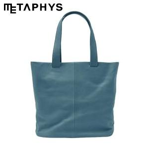 トートバッグ 革 メタフィス セバンズ トートバッグS ブルー 84043-BL